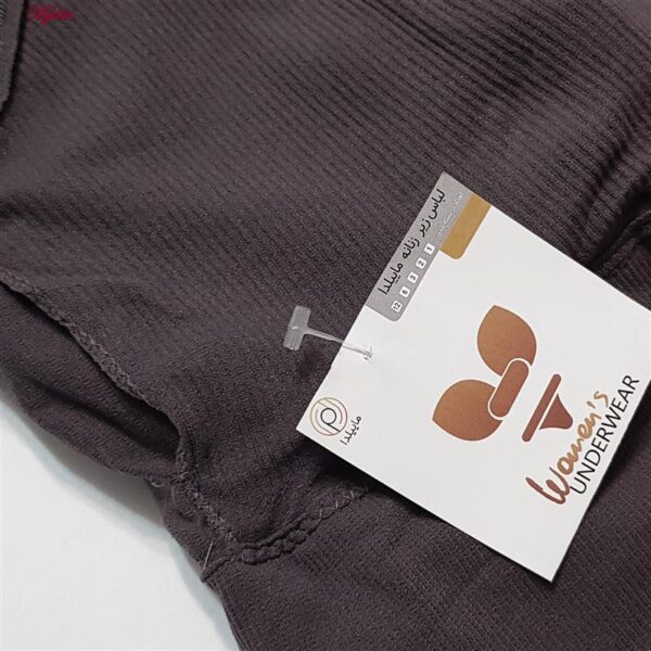 نیم تنه ورزشی زنانه ماییلدا مدل کبریتی پددار کد 5083 رنگ بادمجانی