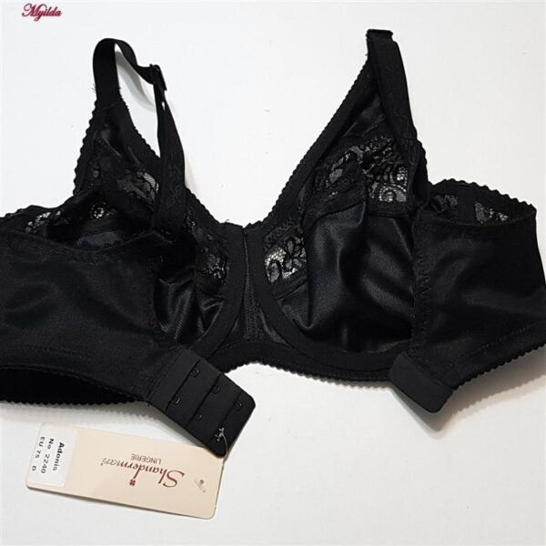 سوتین زنانه شاندرمن مدل Adonis فنردار کد 5080-2240-04 رنگ مشکی