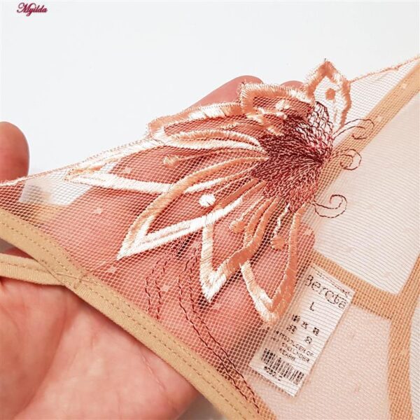 ست شورت و سوتین زنانه برتا مدل فنردار کد 5128-6080-LC رنگ گلبهی