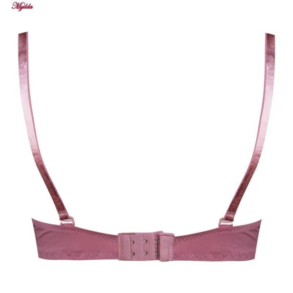 ست شورت و سوتین زنانه پدلی مدل بند متحرک فنردار کد 5118-P138 رنگ کالباسی