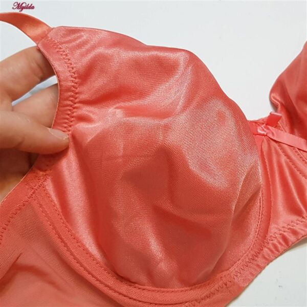 سوتین زنانه برتا مدل ساتن فنردار کد 5117-555-PI رنگ گلبهی