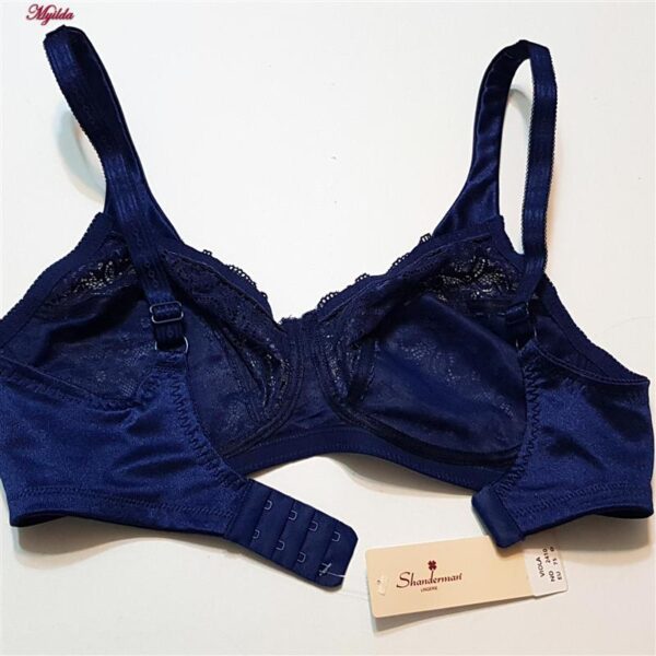 سوتین زنانه شاندرمن مدل بدون فنر viola کد 5080-2410 رنگ آبی