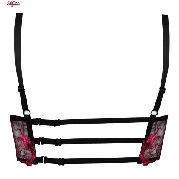 ست شورت و سوتین زنانه برتا مدل فنردار کد 5112-2511-EB رنگ مشکی