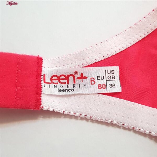 سوتین زنانه لین مدل فنردار کد 4680-608 رنگ سرخابی