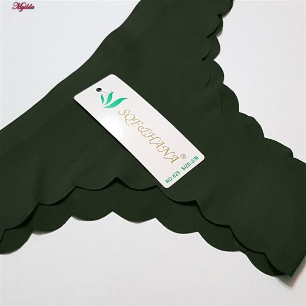 شورت زنانه اس کیو اف هانا مدل لیزری کد 4978 رنگ سبز تیره