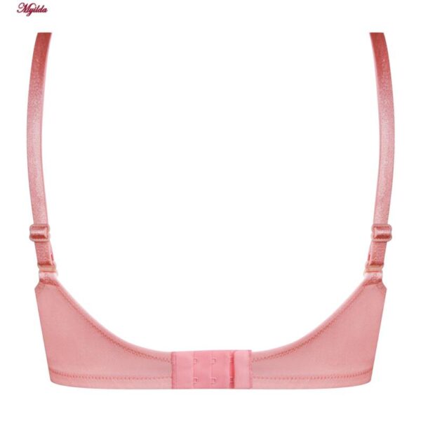 سوتین زنانه لین مدل فنردار کد 4680-608 رنگ گلبهی