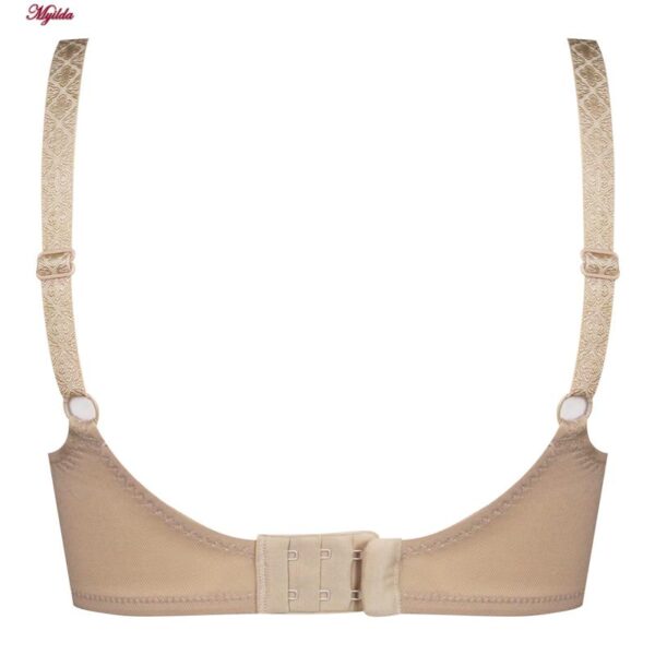 سوتین زنانه شاندرمن مدل فنردار کد 5080-2385-26 رنگ کرم