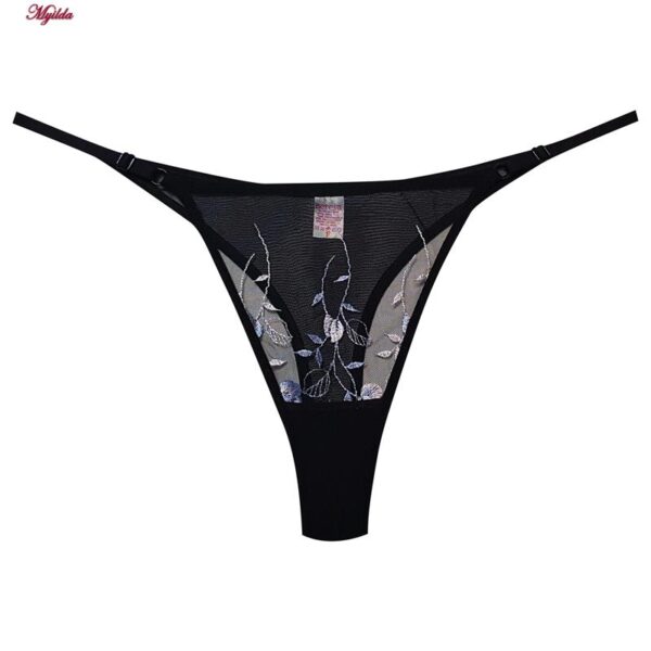 ست شورت و سوتین زنانه برتا مدل فنردار گل آبی کد 5100-2420-BT رنگ مشکی