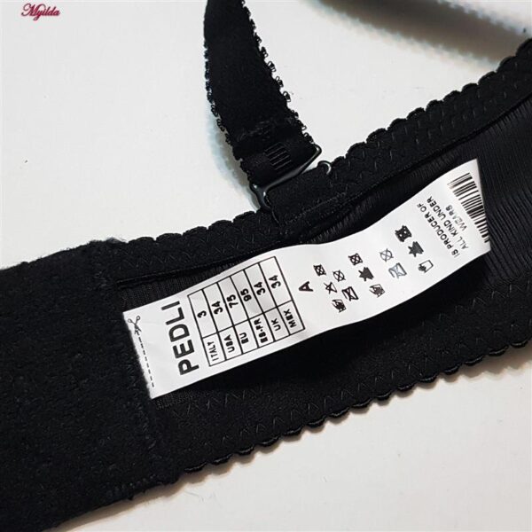 ست شورت و سوتین زنانه پدلی مدل بند متحرک فنردار کد 5126-P133 رنگ مشکی