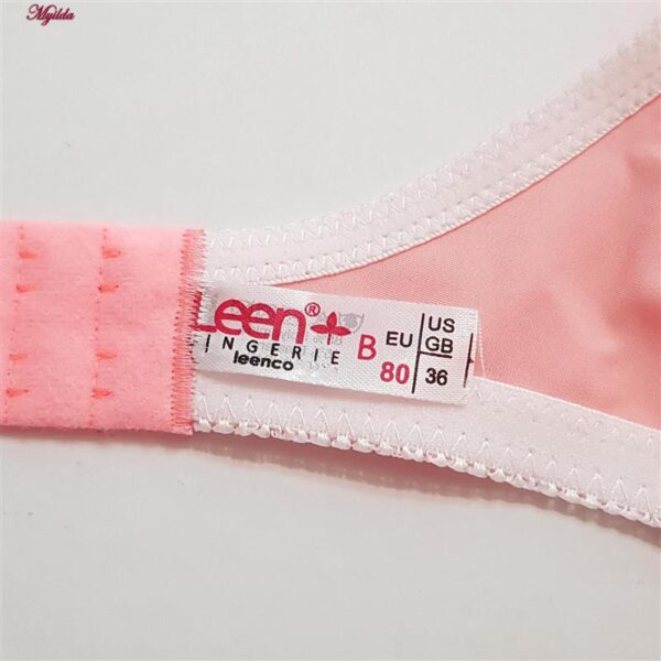 سوتین زنانه لین مدل فنردار کد 4680-608 رنگ گلبهی