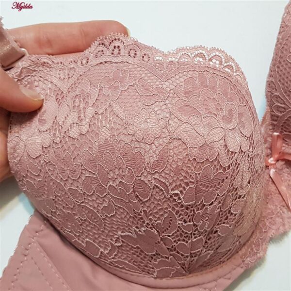 ست شورت و سوتین زنانه پدلی مدل بند متحرک فنردار کد 5129-P139 رنگ کالباسی