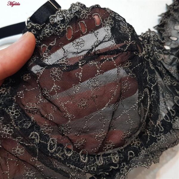 ست شورت و سوتین زنانه برتا مدل فنردار کد 5123-2082-BB رنگ مشکی