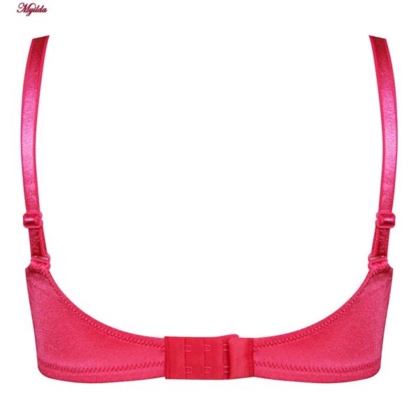 سوتین زنانه لین مدل فنردار کد 4680-606 رنگ سرخابی