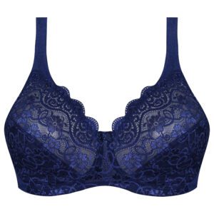 سوتین زنانه شاندرمن مدل بدون فنر viola کد 5080-2410 رنگ آبی