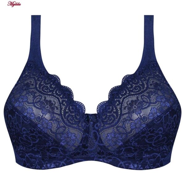 سوتین زنانه شاندرمن مدل بدون فنر viola کد 5080-2410 رنگ آبی