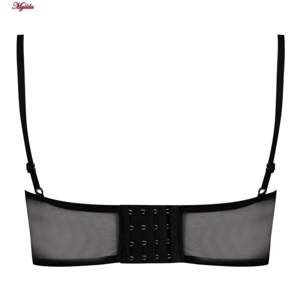 ست شورت و سوتین زنانه برتا مدل فنردار کد 5101-1031-BB رنگ مشکی