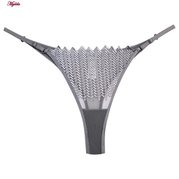 ست شورت و سوتین زنانه برتا مدل فنردار کد 5100-2420-GG رنگ نقره ای