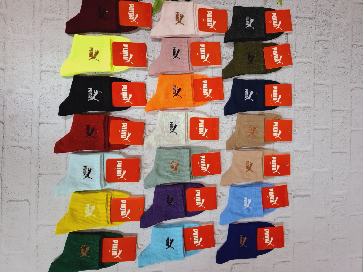 جوراب نیم ساق اسپرت پوما کد n-1497