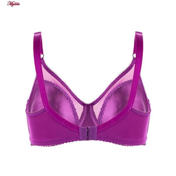 سوتین زنانه لین مدل فنردار کد 4680-743 رنگ بنفش