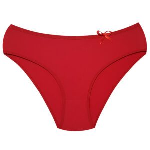 شورت زنانه ماییلدا مدل نخ پنبه پاپیون کد 5163 رنگ قرمز