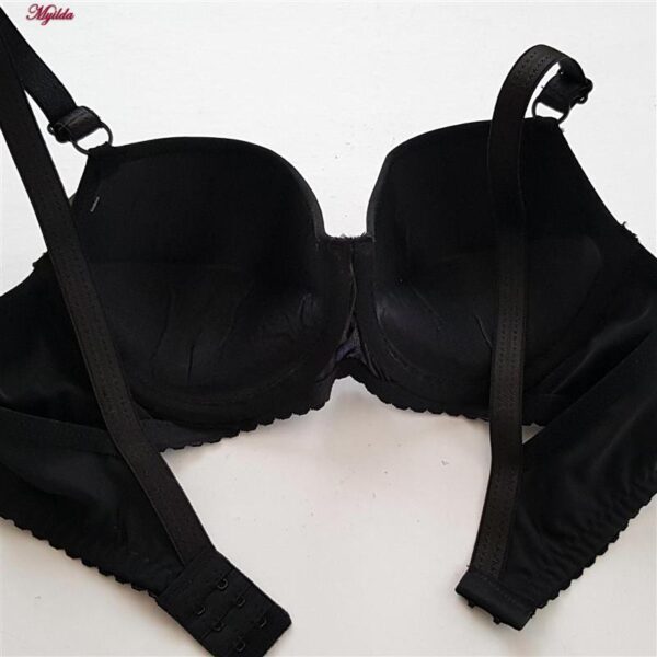 سوتین زنانه ماییلدا مدل پلنگی جکدار فنردار پوش آپ کد 5160