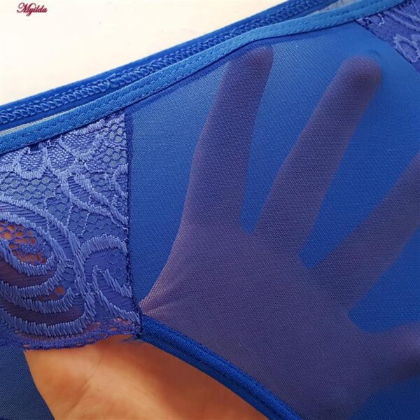 ست شورت و سوتین زنانه ماییلدا مدل فنردار هارنس کد 5165 رنگ آبی کاربنی