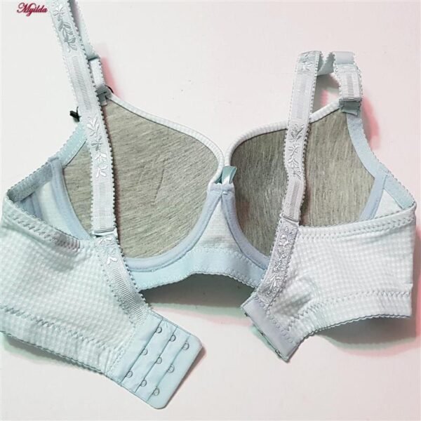 ست شورت و سوتین زنانه پدلی مدل بند متحرک فنردار چهارخانه کد 5125-P131