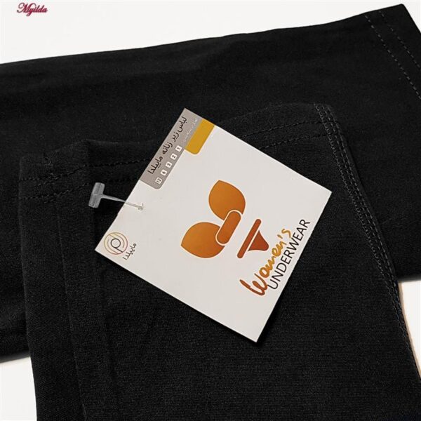 سرهمی ورزشی زنانه ماییلدا مدل بند ضربدری کد 5173 رنگ مشکی