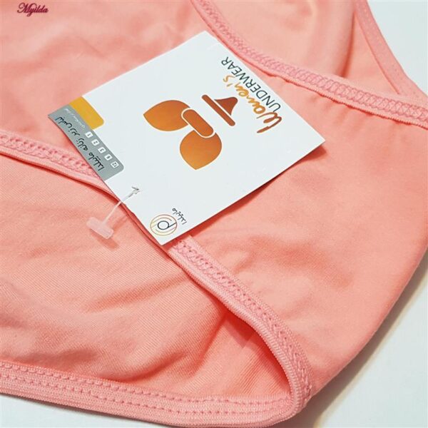 شورت زنانه ماییلدا مدل نخ پنبه پاپیون کد 5163 رنگ گلبهی