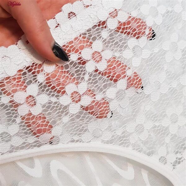 ست شورت و سوتین زنانه کارنا رز مدل فنردار کد 5169 رنگ سفید