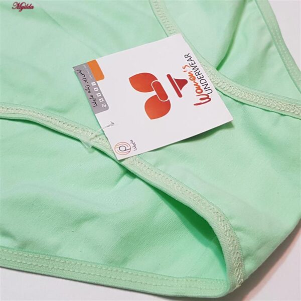 شورت زنانه ماییلدا مدل نخ پنبه پاپیون کد 5163 رنگ سبز