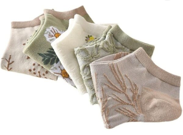 جوراب گل سبز کد n-1524 - Image 3