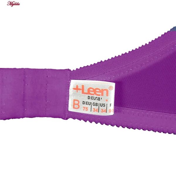 سوتین زنانه لین مدل فنردار کد 4680-743 رنگ بنفش