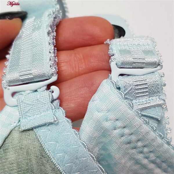 ست شورت و سوتین زنانه پدلی مدل بند متحرک فنردار چهارخانه کد 5125-P131