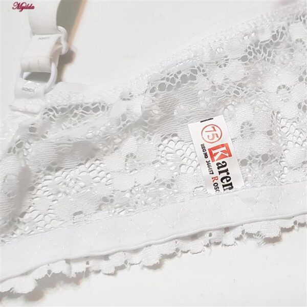 ست شورت و سوتین زنانه کارنا رز مدل فنردار کد 5169 رنگ سفید