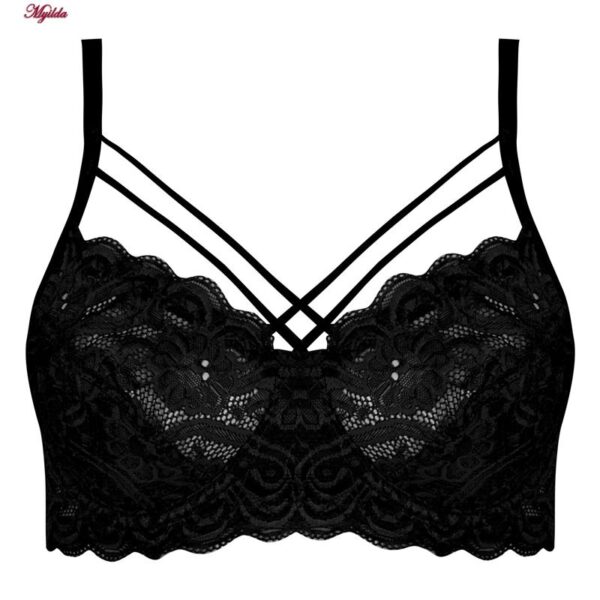 ست شورت و سوتین زنانه ماییلدا مدل فنردار هارنس کد 5165 رنگ مشکی