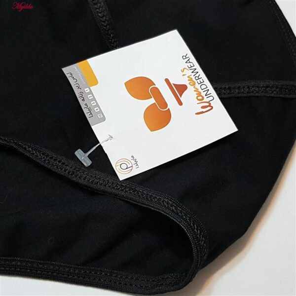 شورت زنانه ماییلدا مدل نخ پنبه پاپیون کد 5163 رنگ مشکی