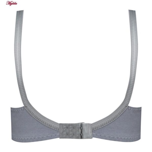 سوتین زنانه ماییلدا مدل بدون فنر کد 3400 رنگ طوسی