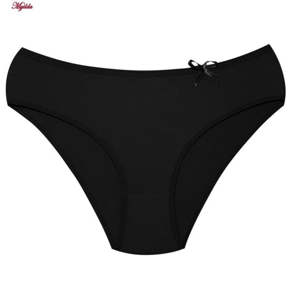 شورت زنانه ماییلدا مدل نخ پنبه پاپیون کد 5163 رنگ مشکی