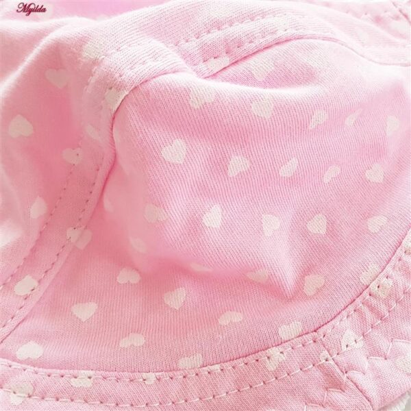 سوتین زنانه ماییلدا مدل بدون فنر قلبی کد 5039 رنگ صورتی