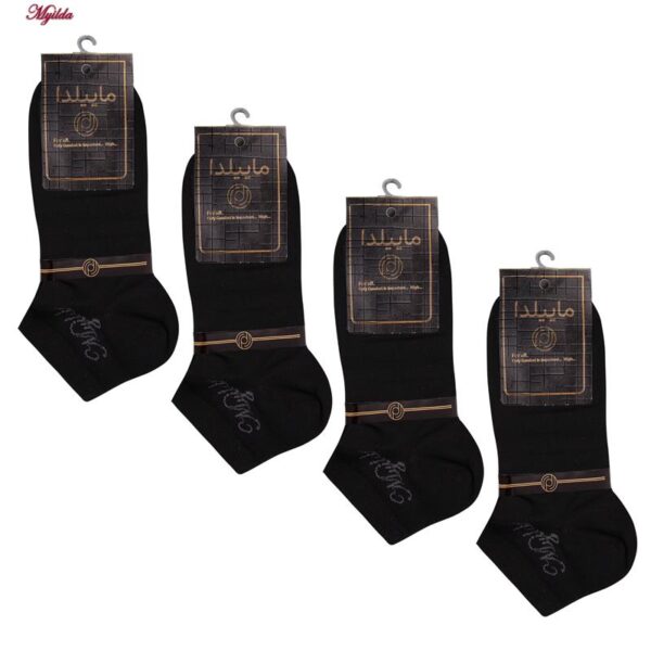 جوراب مردانه ماییلدا مدل 3632-183 بسته 4 عددی