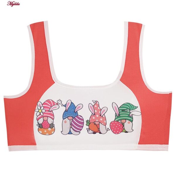 ست شورت و نیم تنه دخترانه ماییلدا مدل پددار تخم مرغ کد 5164-1 رنگ گلبهی