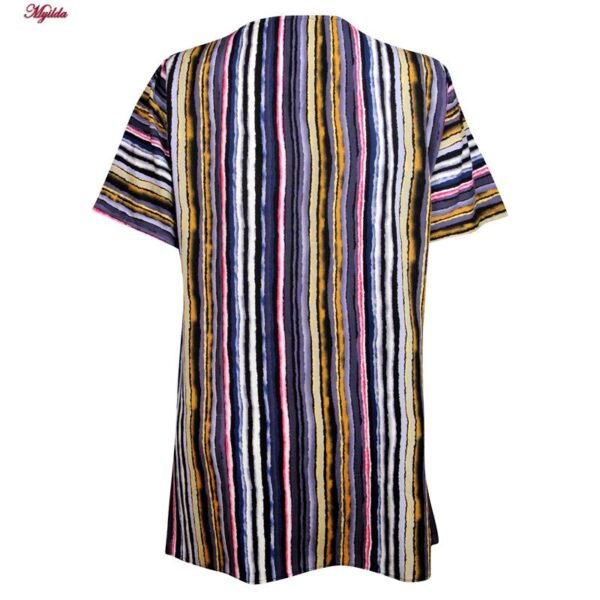 تونیک زنانه ماییلدا مدل راه راه کد 5195-4