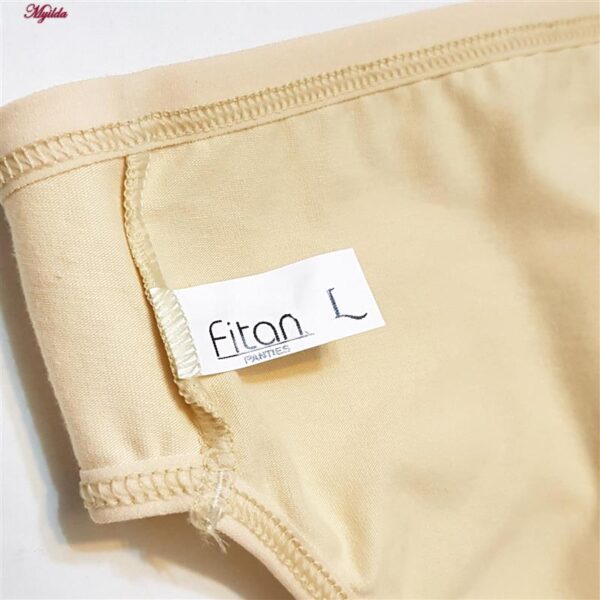 شورت زنانه فیتن فرخ زادی مدل پنبه ای کد 4080-100A رنگ کرم