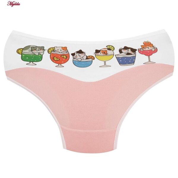 ست شورت و نیم تنه دخترانه ماییلدا مدل پددار گربه و آبمیوه کد 5164-2 رنگ صورتی روشن