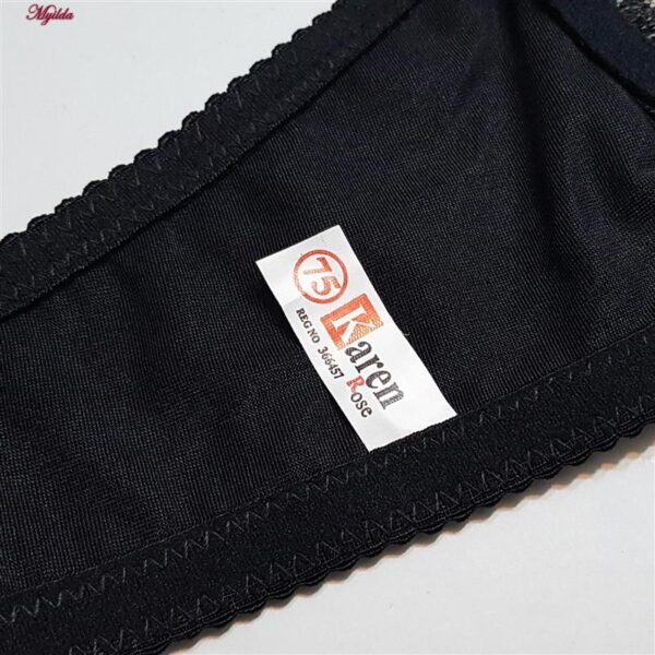 ست شورت و سوتین زنانه کارنا رز مدل فنردار کد 5171-5009 رنگ مشکی