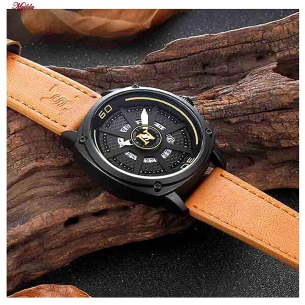 ساعت مچی عقربه‌ای مدل never stop کد 5186-2