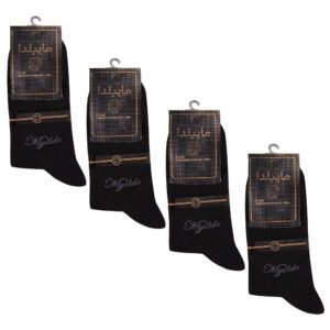 جوراب مردانه ماییلدا مدل 3630-182 بسته 4 عددی