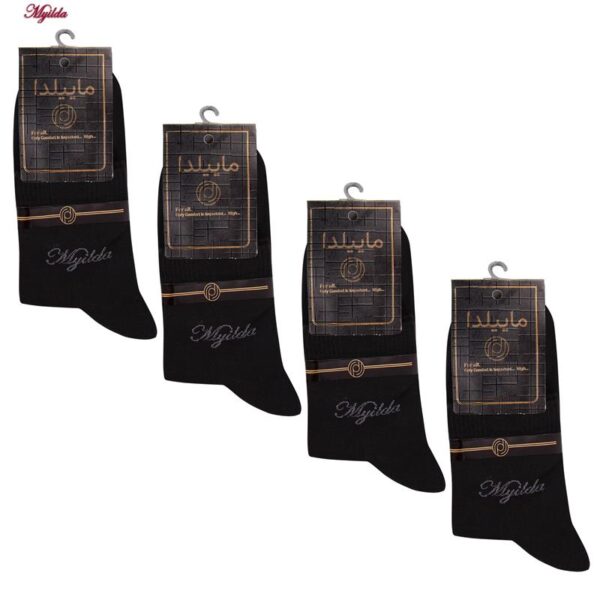 جوراب مردانه ماییلدا مدل 3630-182 بسته 4 عددی