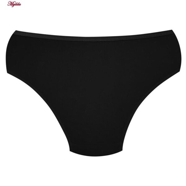 شورت زنانه ماییلدا مدل پنبه ای کد 4830 رنگ مشکی